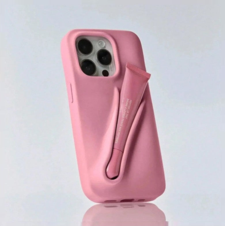 Husă iPhone 2-în-1 cu suport pentru gloss – practică & stylish